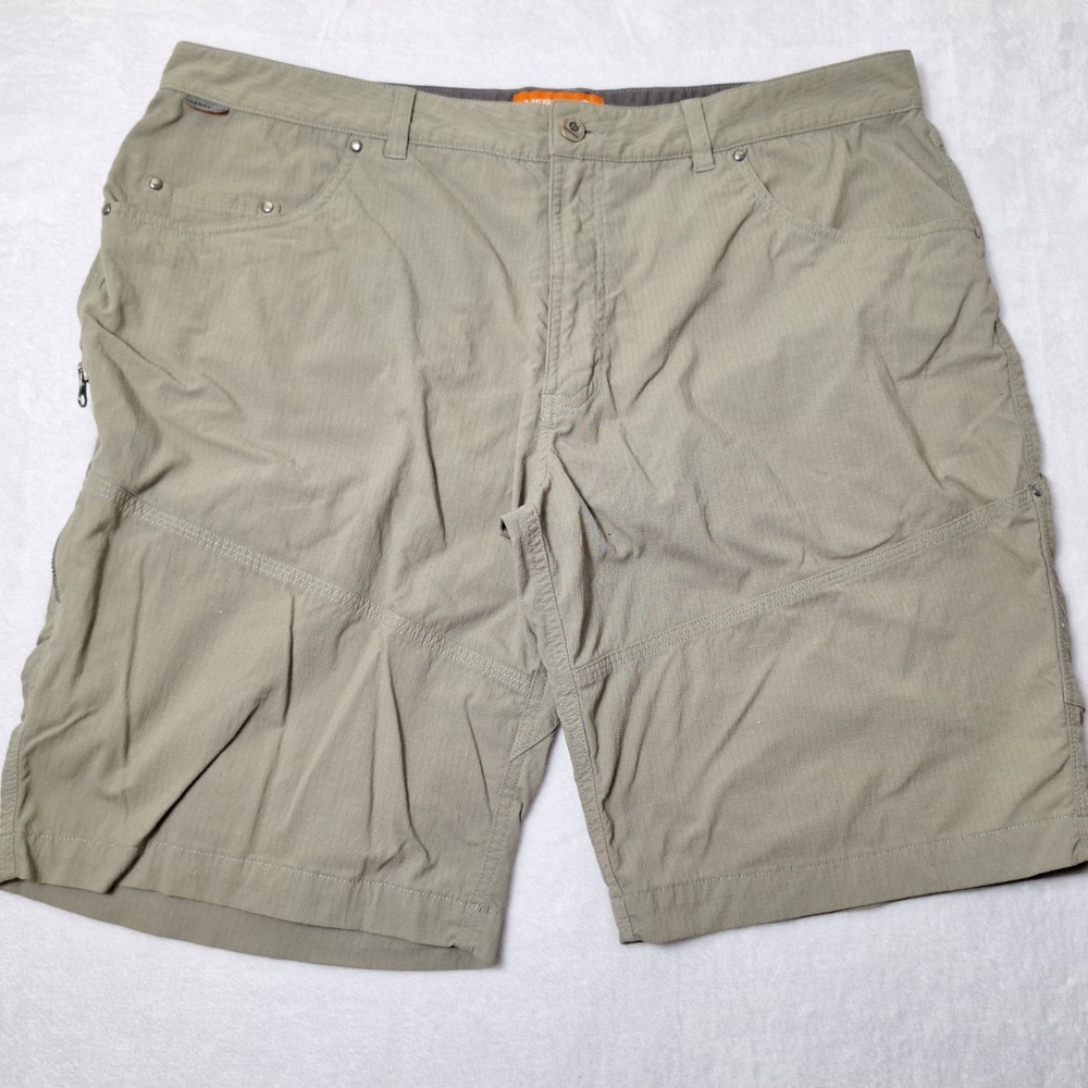 MERRELL Selectwick Shorts Mens Sz 40 Beige Nylon Hiking Camping Outdoor Gorpcore